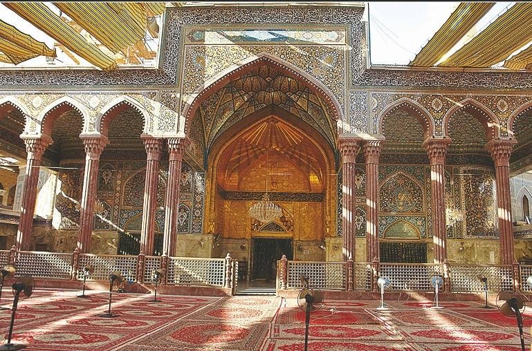 ایوان طلای حرم امام حسین