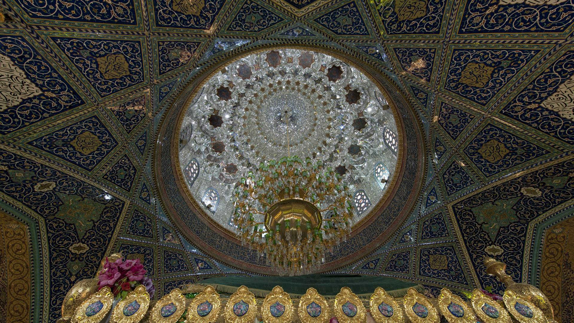 بخش بالایی ضریح قدیمی حضرت رقیه(س)