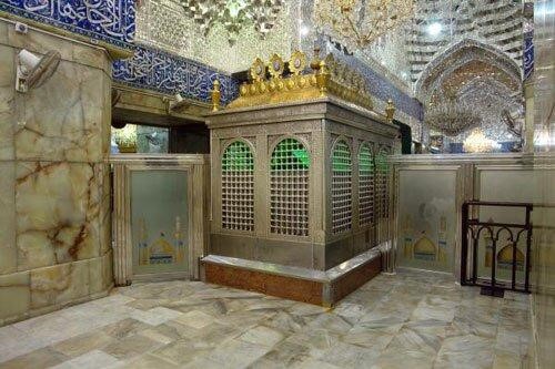 تصویری از ضریح حبیب ابن مظاهر